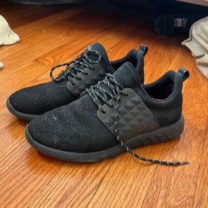 aldo brand black sneakers
